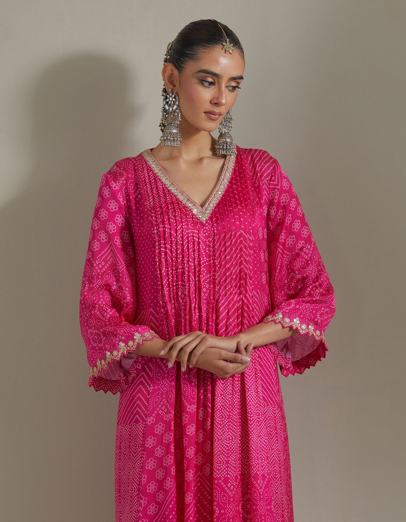 Kaftan Kurta Set - Gulabi 2