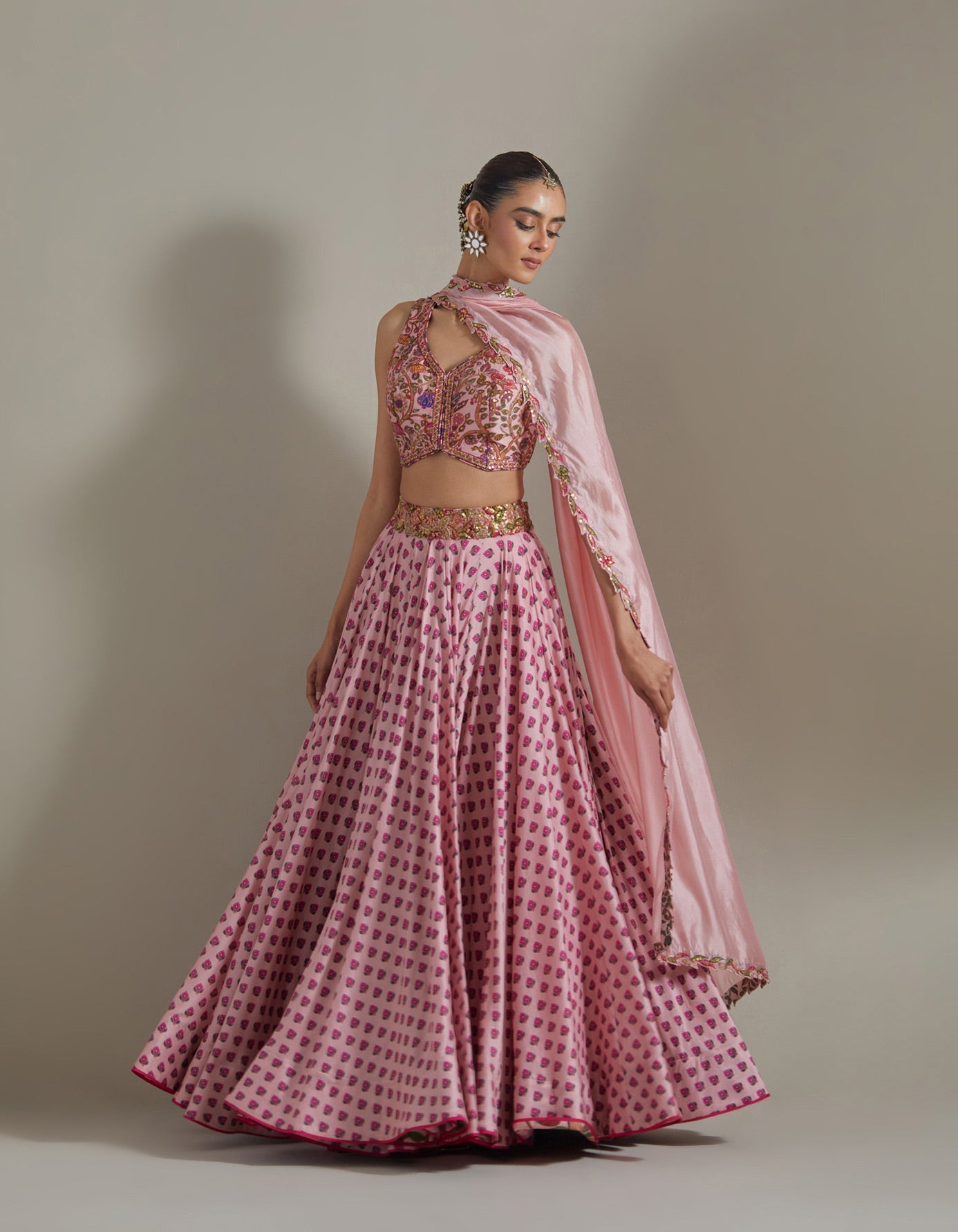Lehenga Set - Pink 3