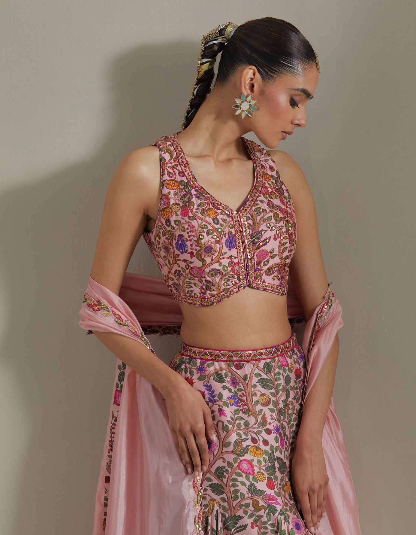 Printed Lehenga Set 2