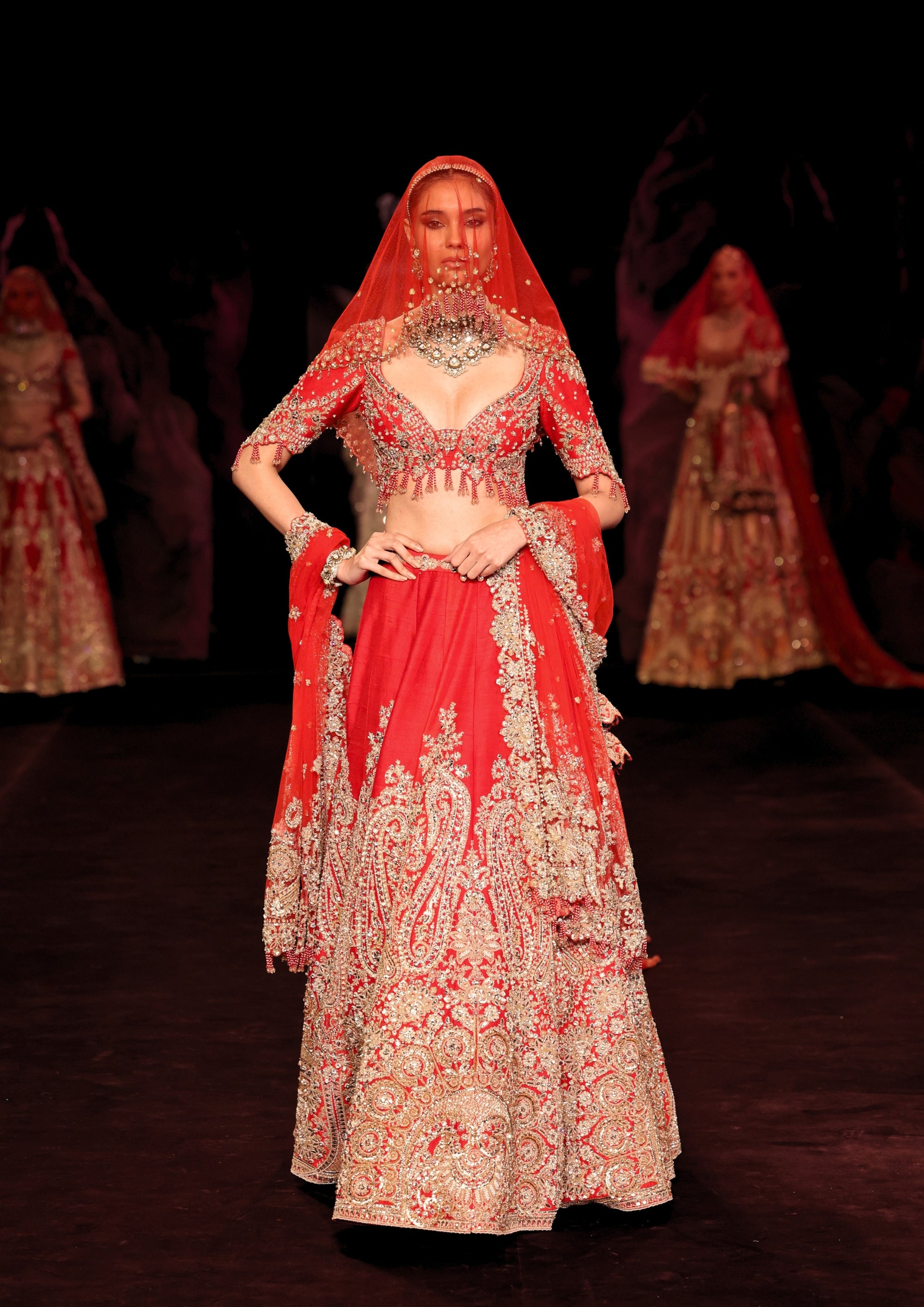 Chitravali Lehenga