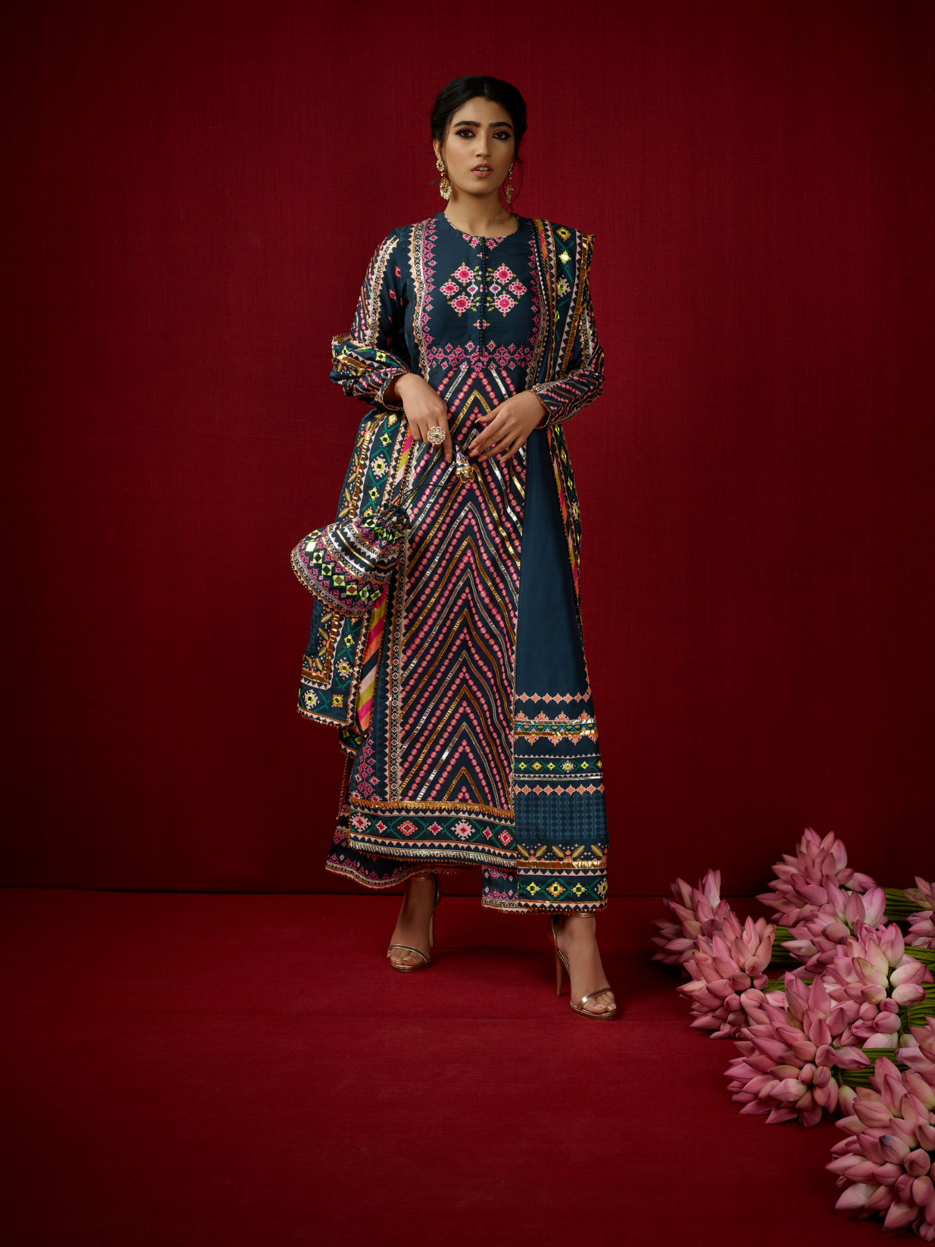 Sumaya Kurta &amp; Palazzo