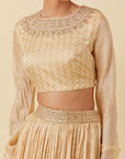 Buttercup Printed Top Paired With Skirt