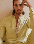 Mint Kurta With Pants