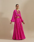 Kumari Skirt Set - Pink