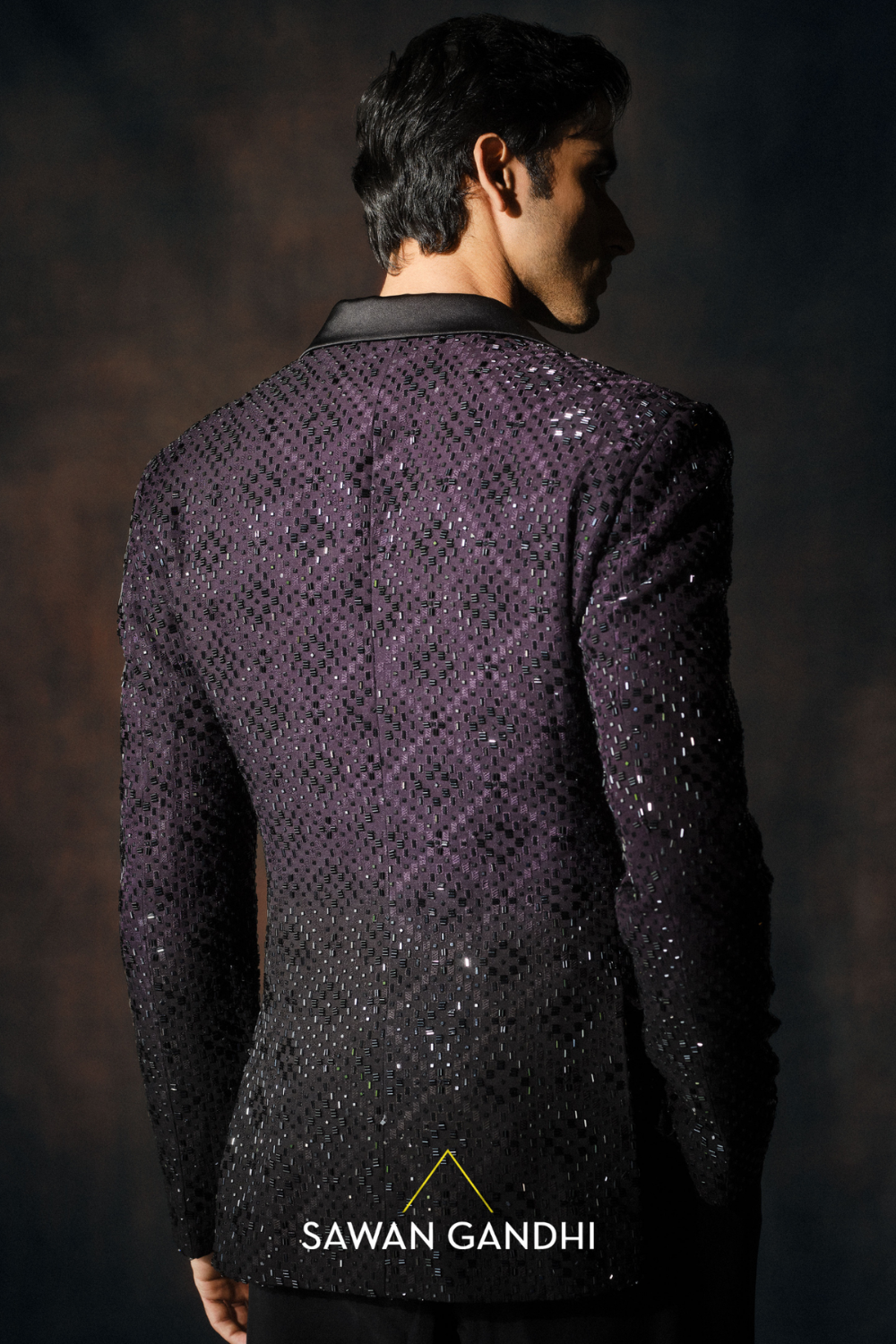 Wine To Black Cutana Jacket