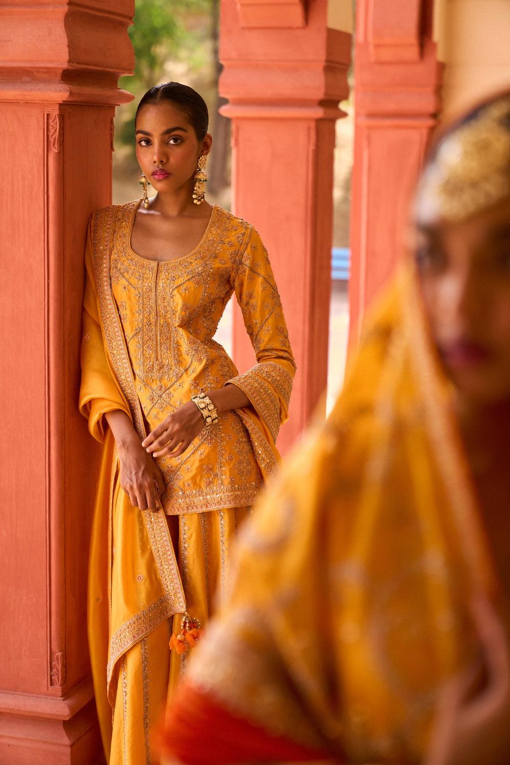 Jodha Sharara Set