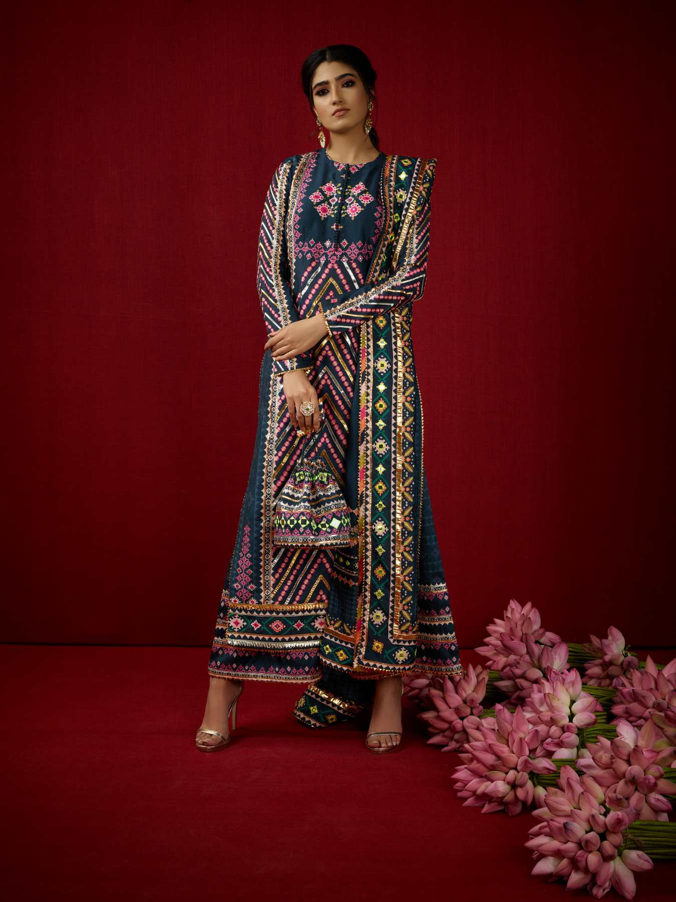 Sumaya Kurta &amp; Palazzo