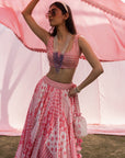 Printed Lehenga Set