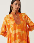 Yellow Printed Tunic