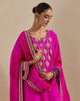 Classic Kurta Set - Pink