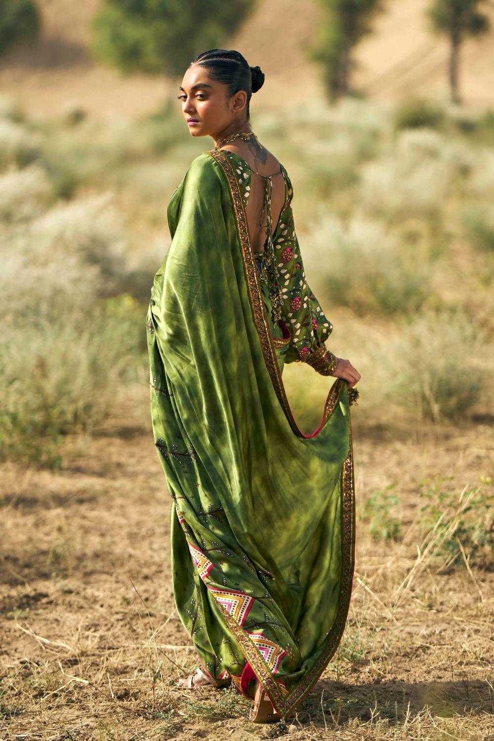 Ranthambore Print Saree