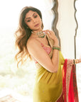 Surkh Laal Saree Set