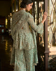 Sage Green Sharara Set