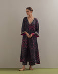 Kaftaan Kurta Set - Black