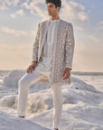 Front Open Sherwani Side