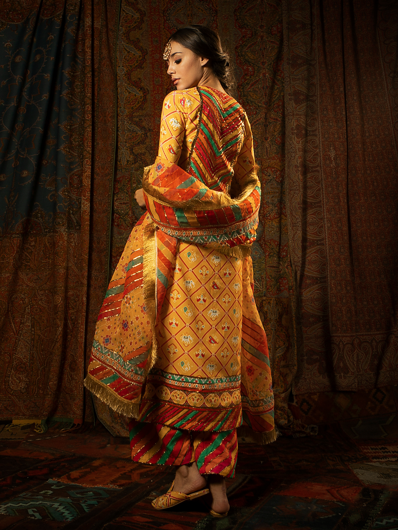 Tarwad Kurta &amp; Palazzo