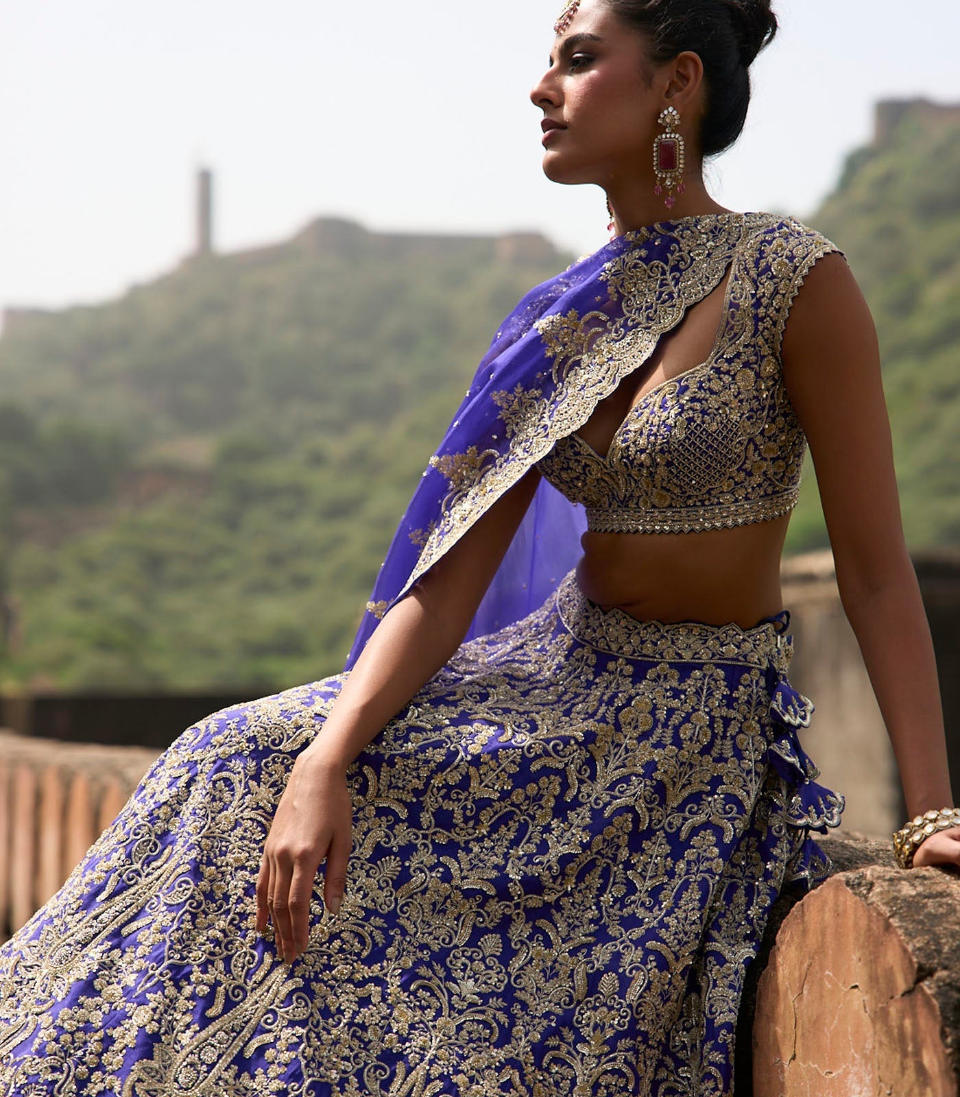 Sapphire Lehenga Set
