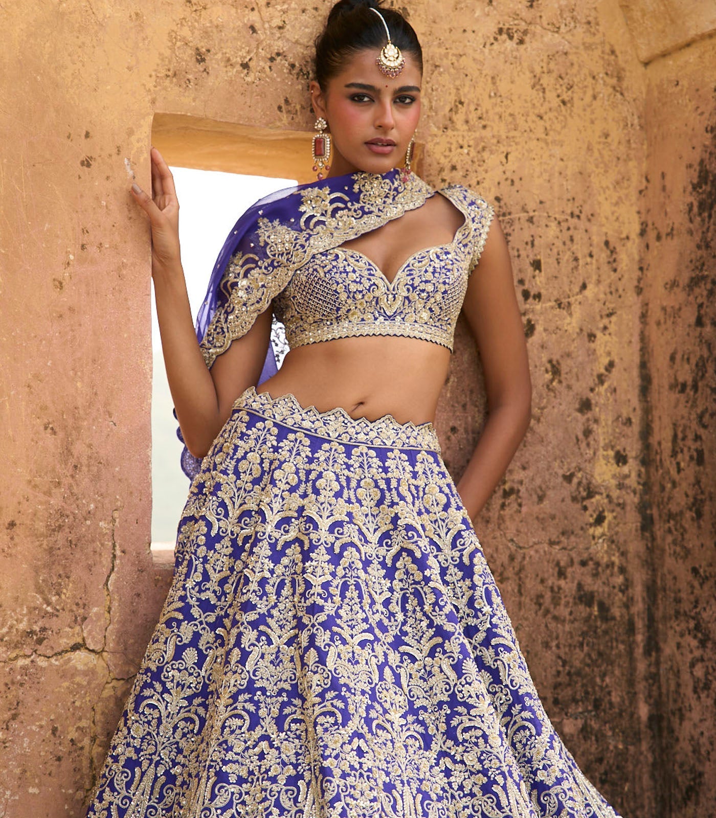 Sapphire Lehenga Set