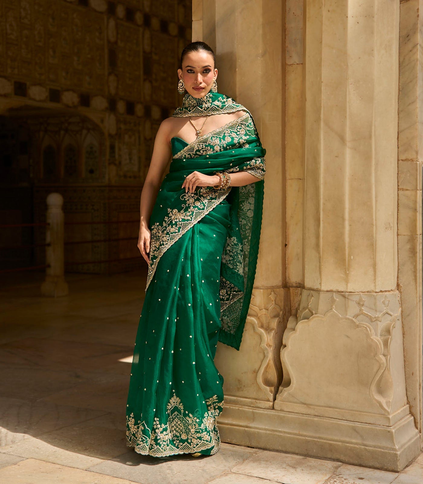Ember Saree Set