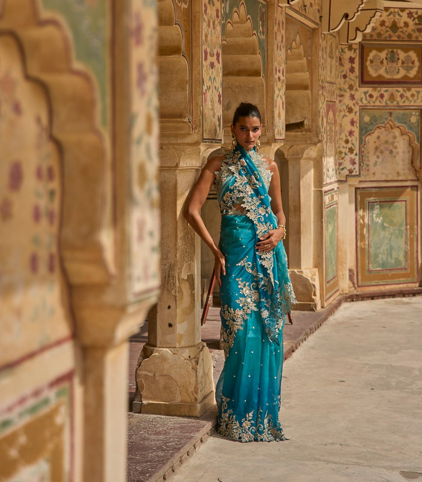 Advika Saree Set