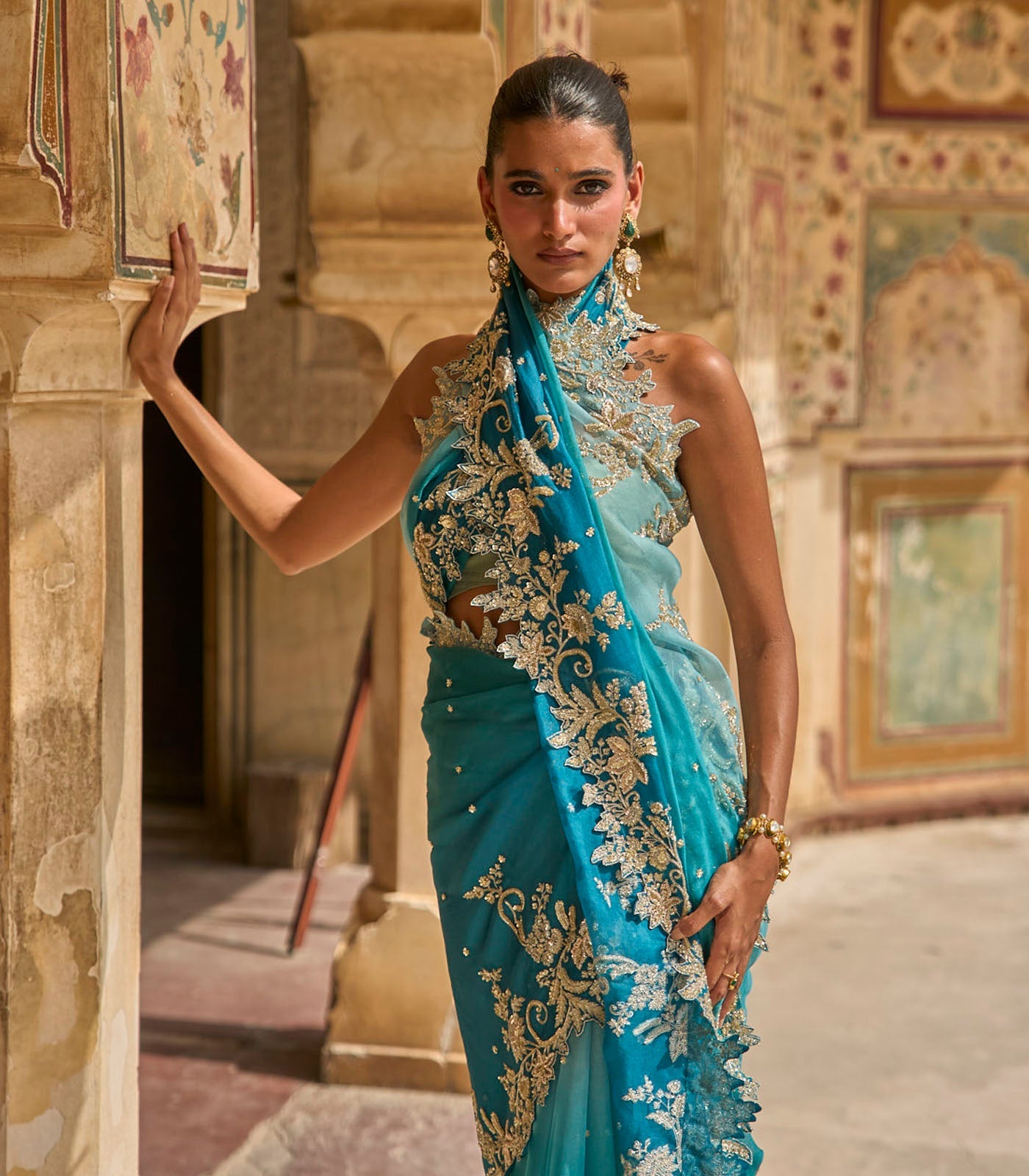 Advika Saree Set