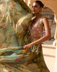Janhvi Applique Skirt Set
