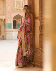 Ruh Printed Saree Set