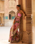 Ruh Printed Saree Set