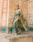 Ruh Printed Saree Set