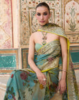 Ruh Printed Saree Set