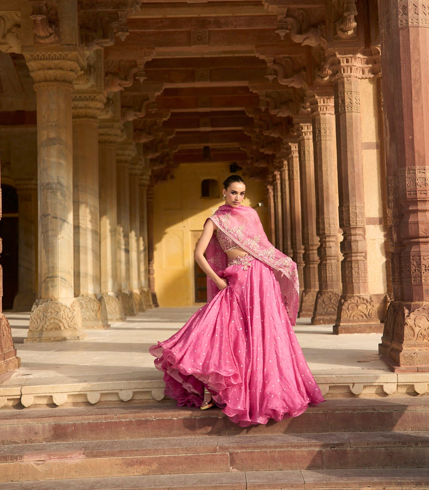Sneha Chitta Pico Skirt Set