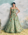 Sea Blue Leila Gown