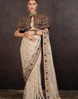 Almond Saree Set | Muraqqa