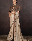 Almond Saree Set | Muraqqa