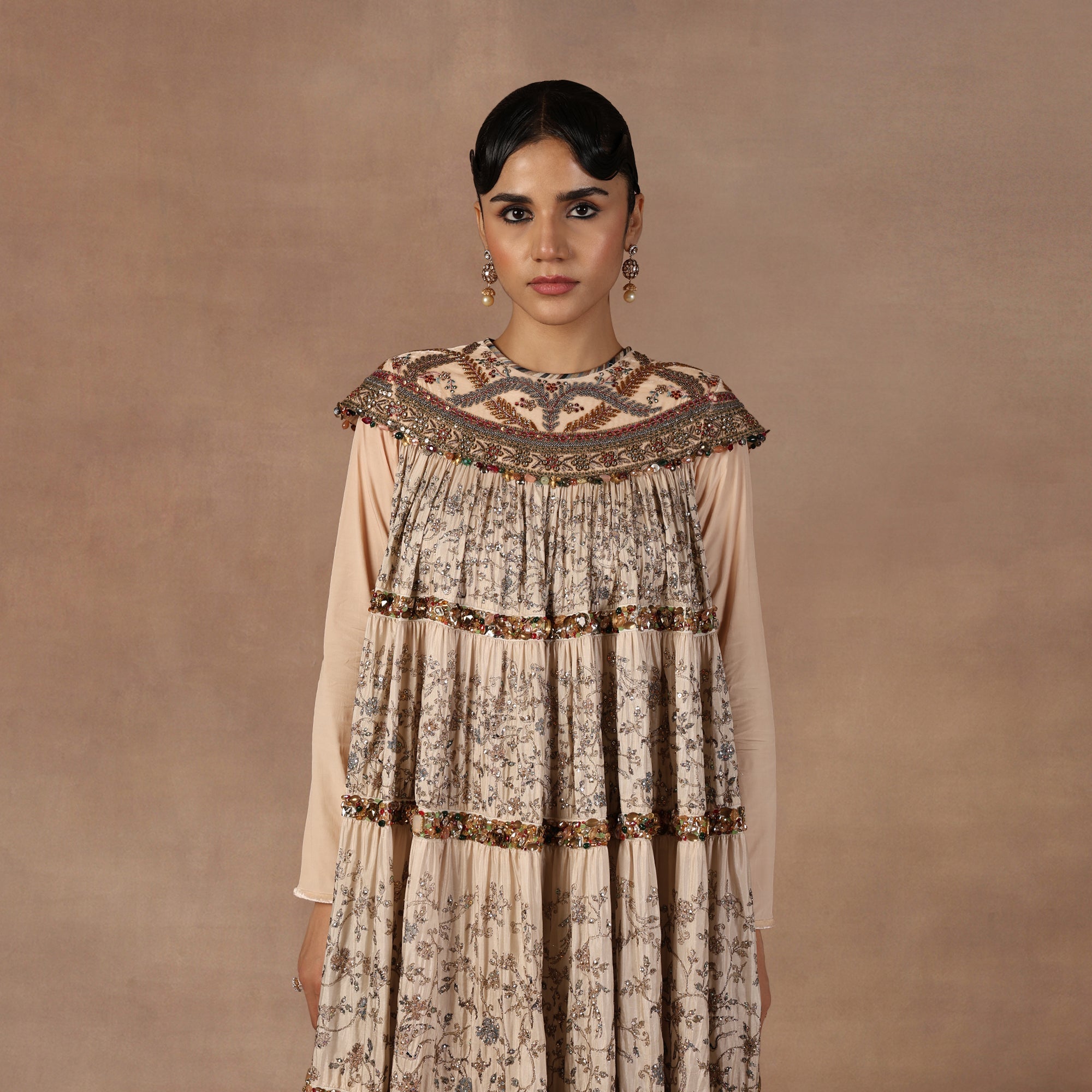 Almond Ivory Dress
