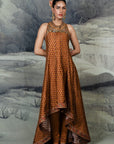 Amber Mustard Anarkali Set | Baroda