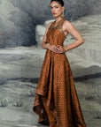Amber Mustard Anarkali Set | Baroda