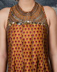 Amber Mustard Anarkali Set | Baroda