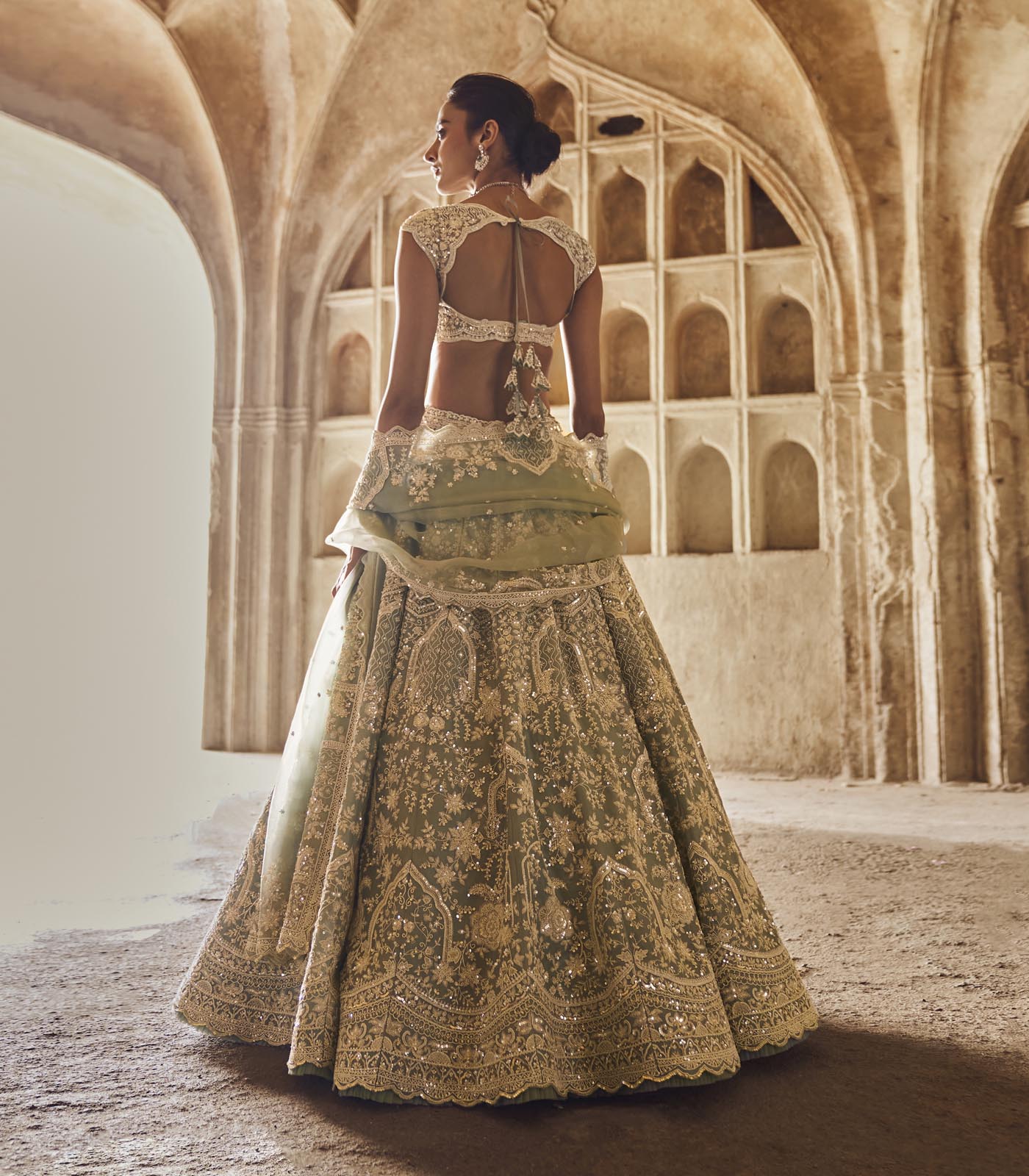 Blue Naina Lehenga Set