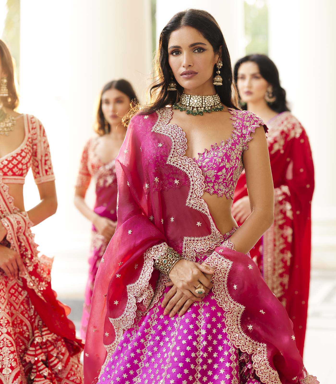 Creeper Lehenga Set