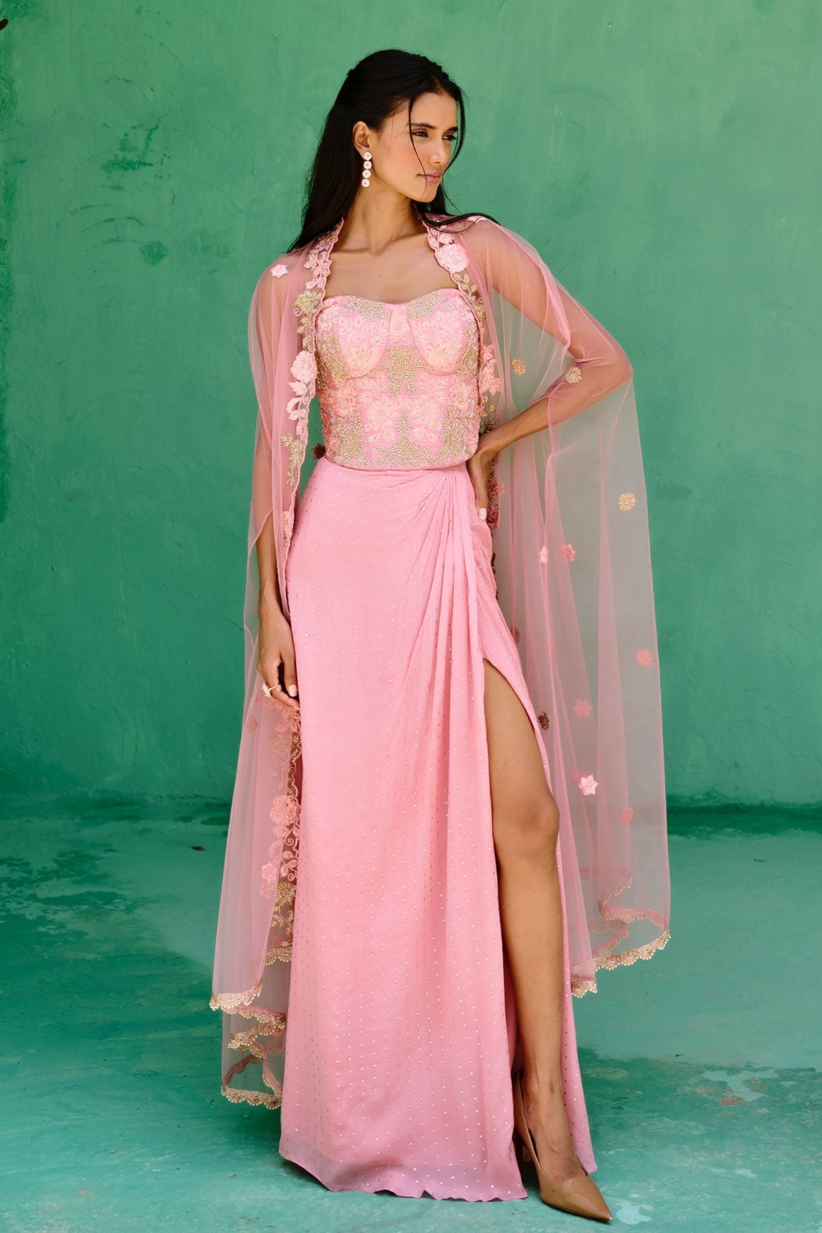 Esita Cape Skirt