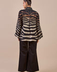 Zebra Print Short Top