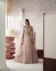 Ivory Blush Embroidered Lehenga Set