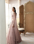 Champagne Blush Embroidered Lehenga Set