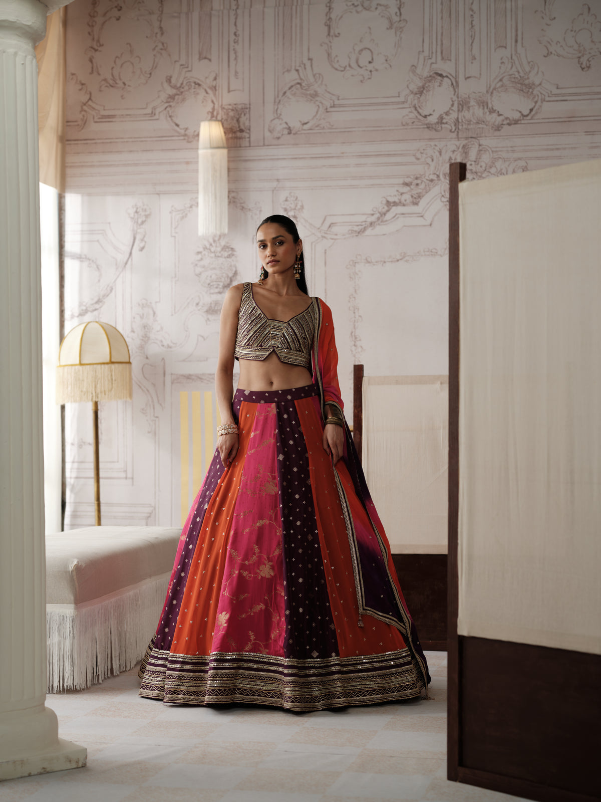 Gulnaar Royale Embroidered Lehenga Set