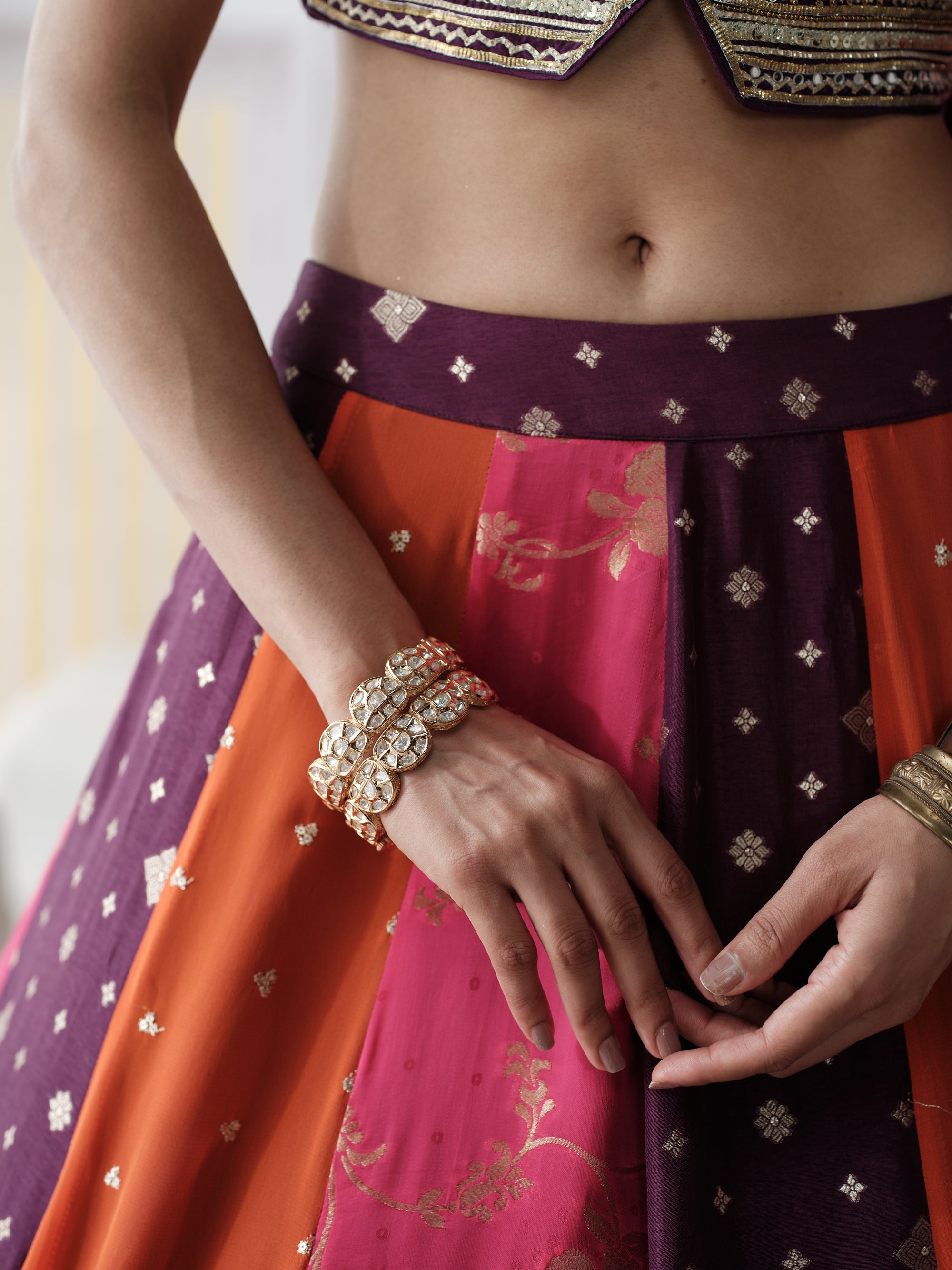 Gulnaar Royale Embroidered Lehenga Set