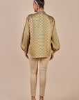 Olive Yellow - Ivory Short Top