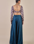 Capri Blue - Multi Hued Sharara Set
