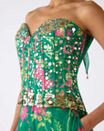 The Celestial Garden Corset Sharara Set - Ready to Ship