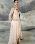Baby Pink Anarkali Set | Baroda